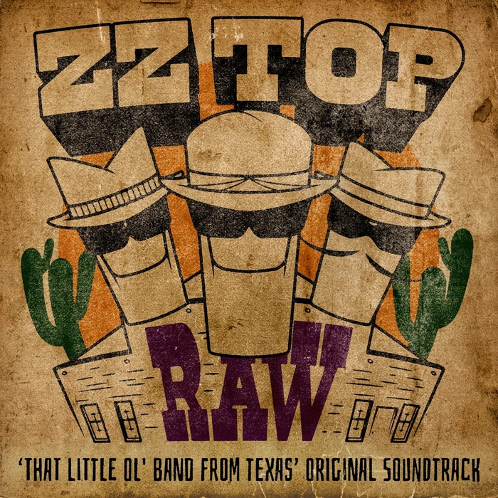 ZZ TOP -  RAW (‘That Little Ol' Band From Texas’ Original Soundtrack) LP płyta winylowa pomarańczowa