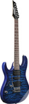 Zestaw gitara elektryczna leworęczna Ibanez GRX70QAL-TBB z kolumną i wzmacniaczem Orange