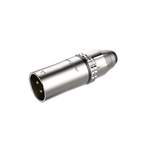 Wtyk XLR męski 3-pin wodoodporny IP67 Roxtone RX3MWP-NG