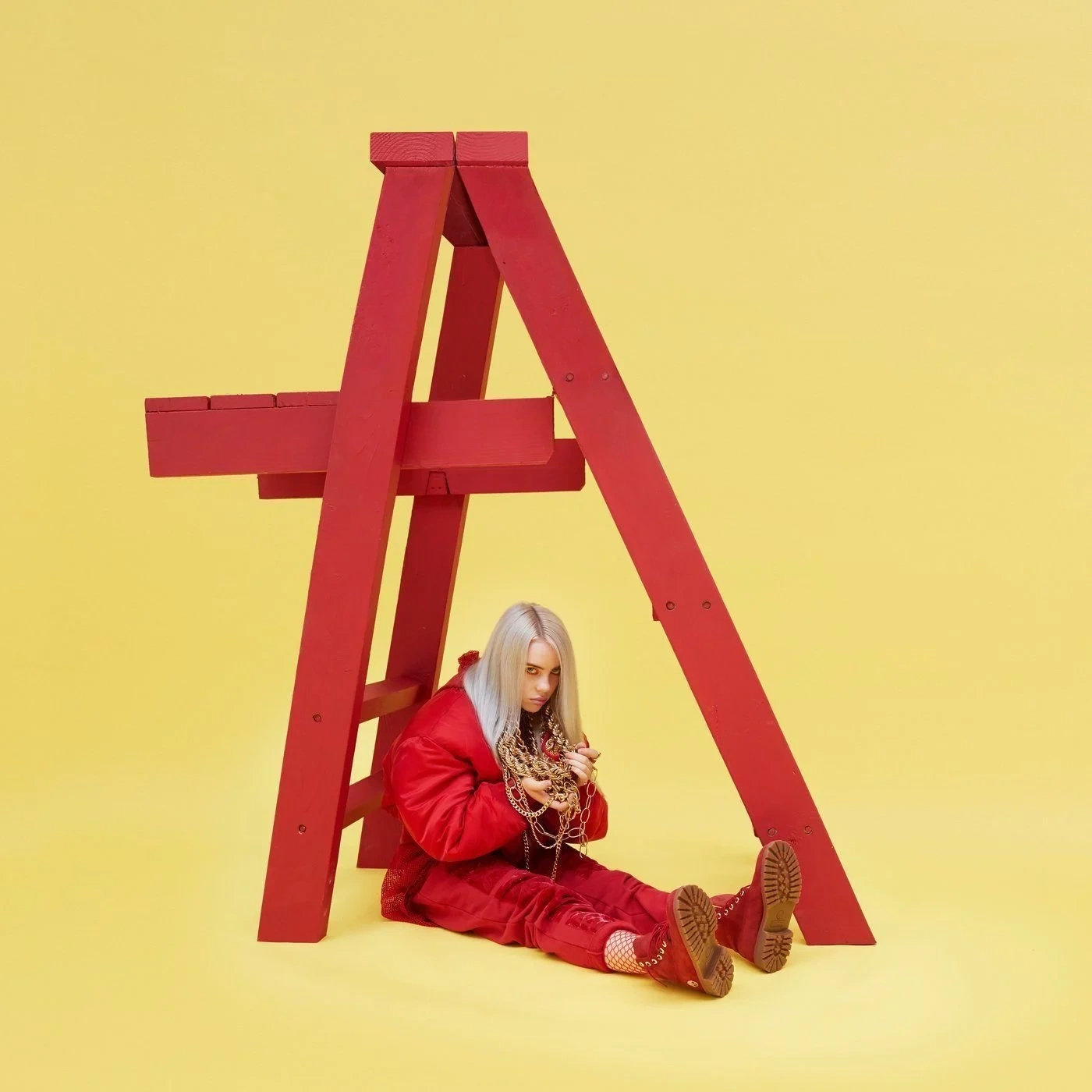 Billie Eilish レコード red vinyl don't smile at me (Limited