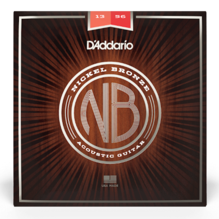 Struny do gitary akustycznej D'Addario NB1356 Medium 13-56