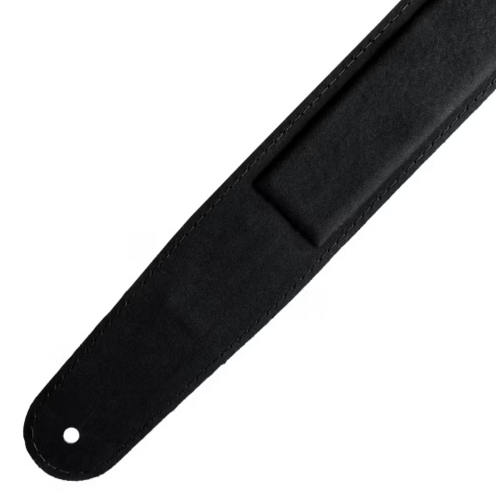 Pas do gitary Richter Luxury Bullneck Wild Black czarny skórzany