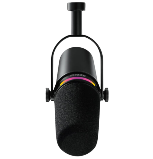 Zestaw do podcastów mikrofon Shure MV7+K XLR/USB-C + statyw 23840 König & Meyer