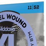 Struny do gitary elektrycznej D'Addario EXL116 Medium Top/Heavy Bottom 11-52