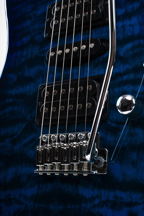 Zestaw gitara elektryczna Ibanez GRX70QA-TBB z dedykowanym pokrowcem Ibanez IGB540-BK