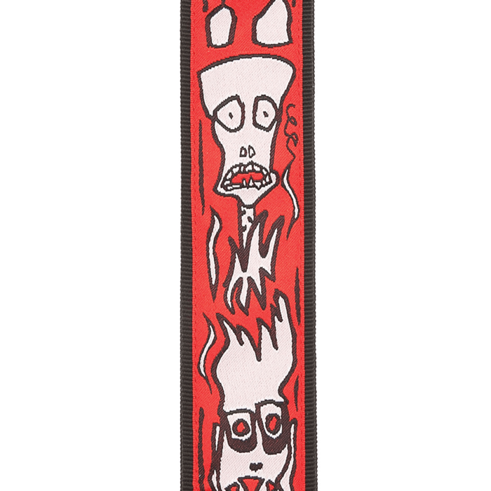 Pas do gitary D'Addario 50JS02 Joe Satriani czerwony