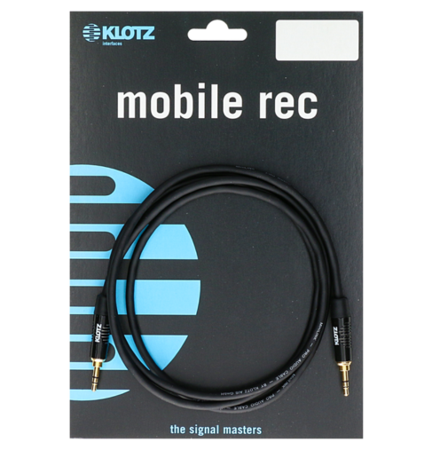Kabel stereo KLOTZ KS-MM0150  mini Jack 1.5m