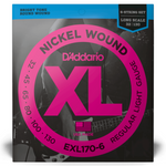 D'Addario EXL170-6 struny do gitary basowej Regular Light, 6-String, Long Scale Set 32-130