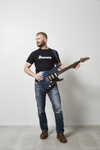 Koszulka Ibanez IBAT007L Logo czarna L