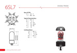 6SL7 JJ Electronic lampa elektronowa - zamiennik ECC35, 6N9P, 6N9S, 6H9C, 6N9P, 6N9, CV1984, CV1985, VT-221