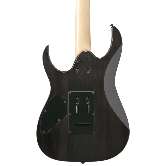 Zestaw gitara elektryczna Ibanez GRG120QASPBKG z combo Marshall MG15G Gold i akcesoriami 