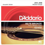 Struny do gitary akustycznej D'Addario EZ930 85/15 Bronze Medium 13-56