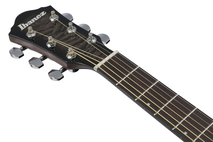 Gitara elektroakustyczna Ibanez AEWC16QA-TKH Black Sunburst Top