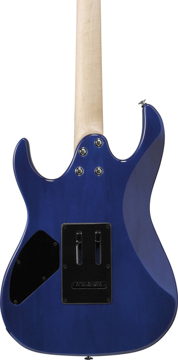 Zestaw gitara elektryczna Ibanez GRX70QA-TBB z dedykowanym pokrowcem Ibanez IGB540-BK