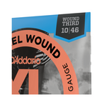Struny do gitary elektrycznej D'Addario EXL110W Regular Light Wound Third 10-46