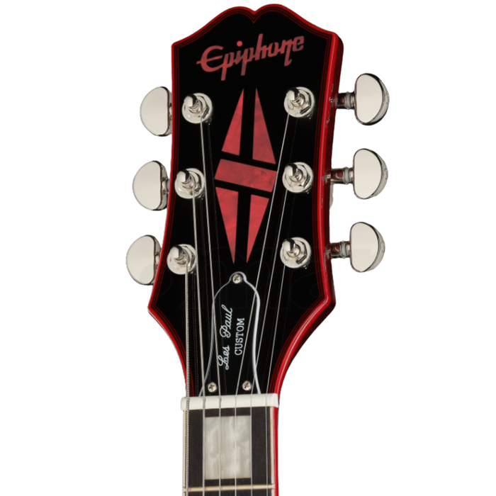 Epiphone Exclusive Les Paul Custom Widow (z Premium Gig Bag) Red Burst gitara elektryczna