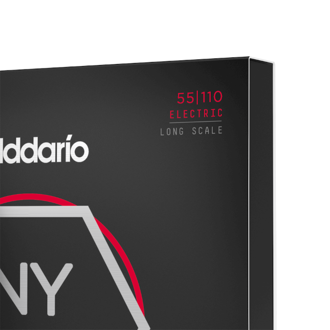 Struny do gitary basowej D'Addario NYXL55110 Heavy 55-110 Long Scale