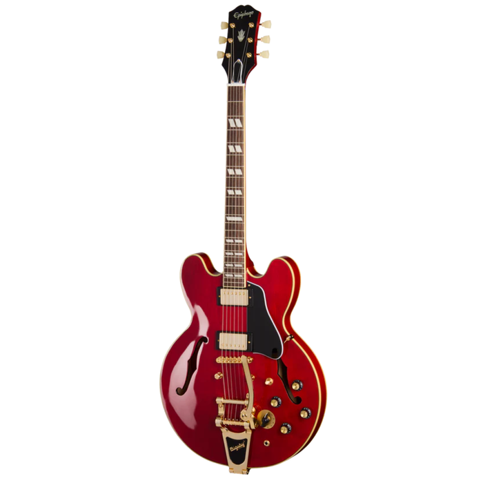 Epiphone Back to the Future ES-345 - Bigsby Sixties Cherry gitara elektryczna z futerałem