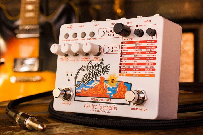 Grand Canyon Electro Harmonix efekt gitarowy Delay i Looper
