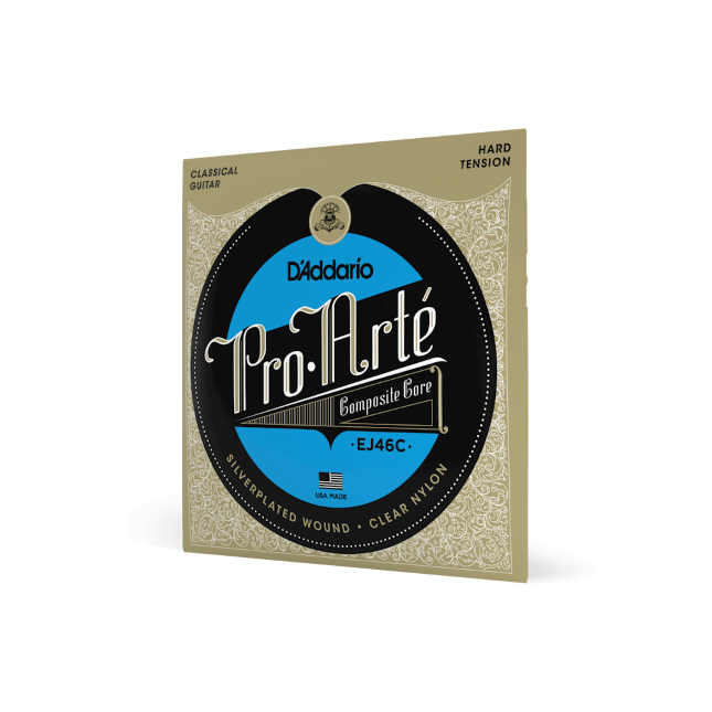 Struny do gitary klasycznej D'Addario EJ46C Hard Tension 28.5-46