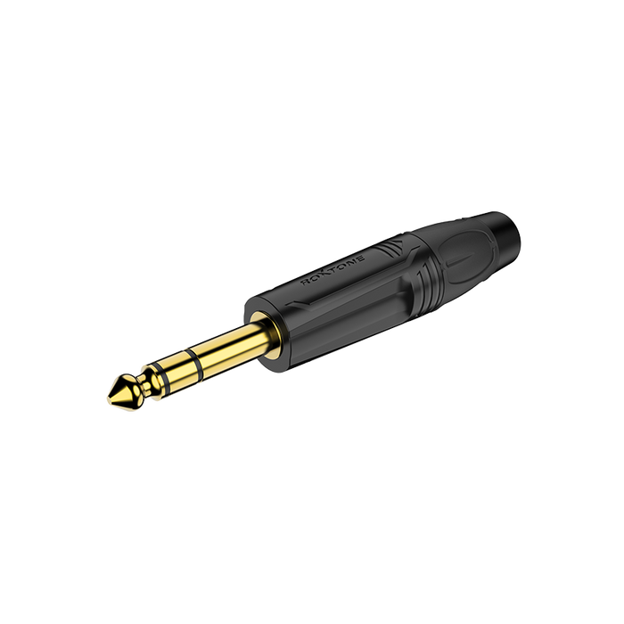 Wtyk Jack 6.3 mm stereo Roxtone RJ3P-BG