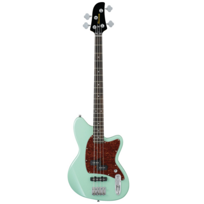 Zestaw gitara basowa Ibanez TMB100-MGR z combo basowym Ibanez IBZ10BV2 10W i akcesoriami