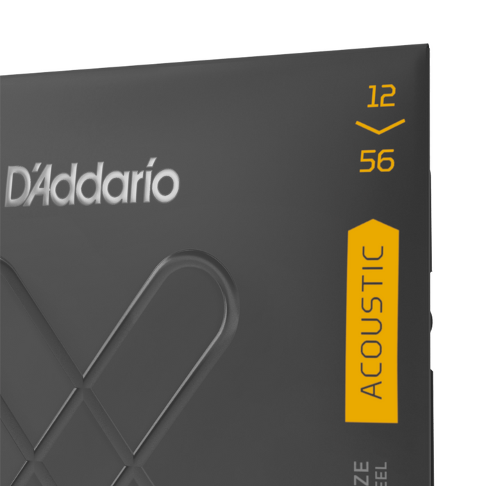 Struny do gitary akustycznej D'Addario XTABR1256 Light Top/Medium Bottom 12-56