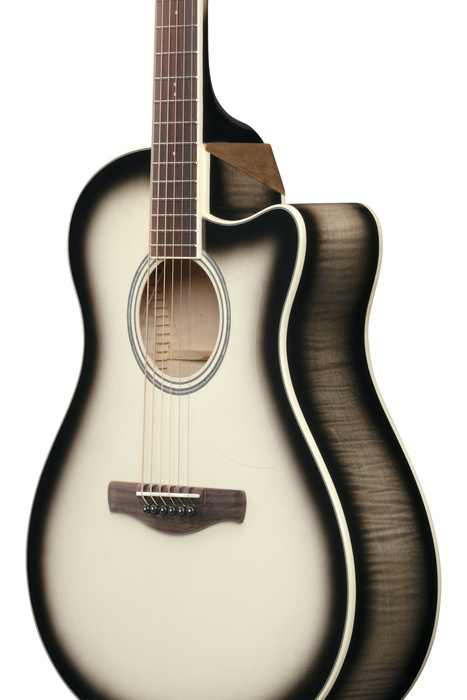 Gitara elektroakustyczna Ibanez AAM370M1CETPA Advanced Transparent Panda High Gloss 