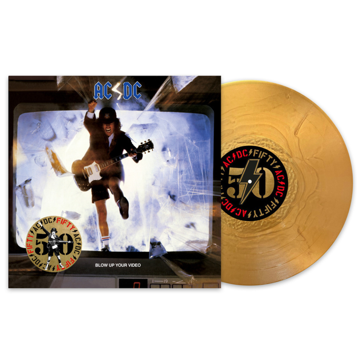 AC/DC - Blow Up Your Video (50th Anniversary) LP złota płyta winylowa