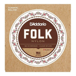 Struny do gitary klasycznej D'Addario EJ33 Normal Tension Ball End 28-45
