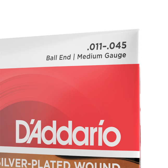 Struny do gitary akustycznej D'Addario EJ83M Medium Ball End Gypsy Jazz 11-45