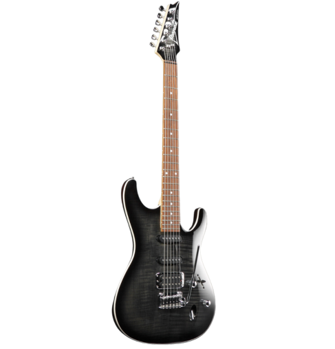 Zestaw gitara elektryczna Ibanez SA260FM-TGB ze wzmacniaczem Taurus SH3CL i kolumną Blackstar HTV-212 MK III