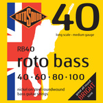 Struny do gitary basowej 40-100 ROTOSOUND RB40