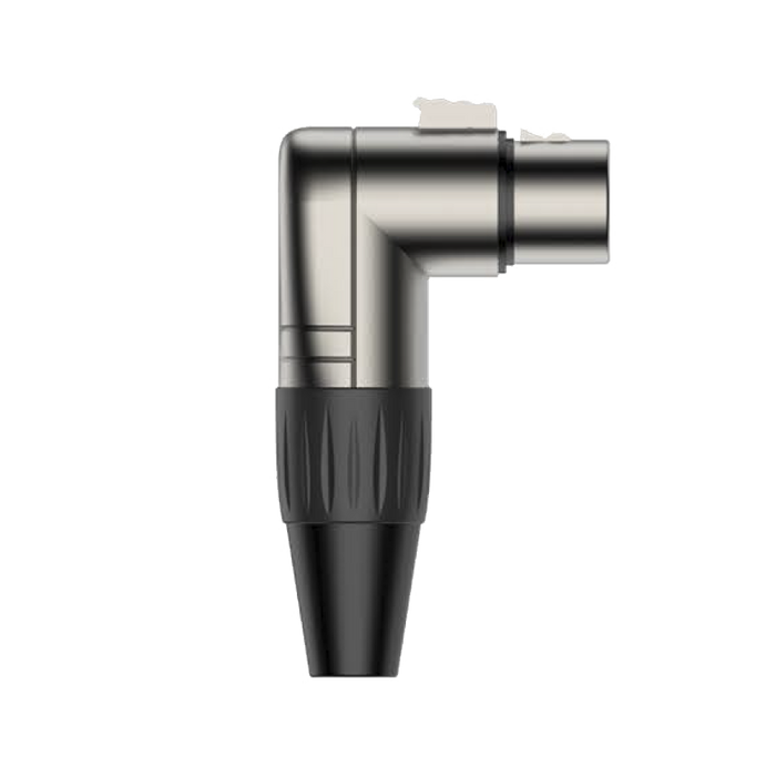Gniazdo XLR żeńskie kątowe 3-pin Roxtone RX3RMP-NT