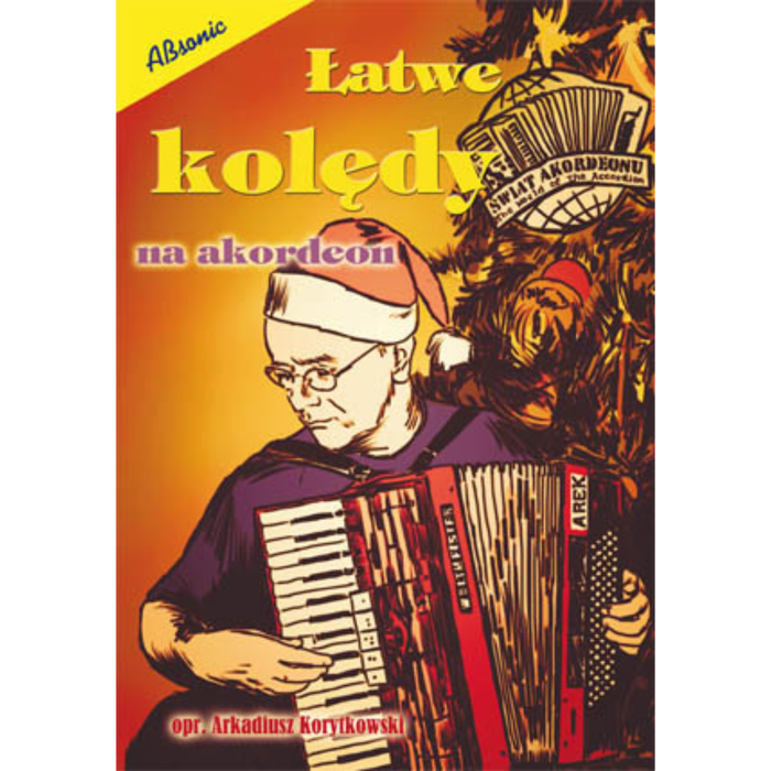 Łatwe kolędy na akordeon - nuty na akordeon