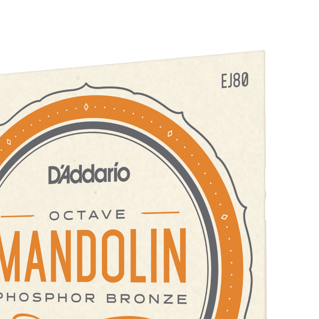 Struny do mandoliny D'Addario EJ80 12-46 Medium Phosphor Bronze Octave
