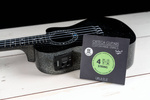 Struny do ukulele koncertowego Ortega UKSBK-CC 24-37 czarne
