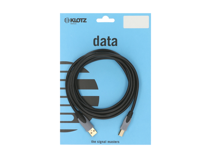 Kabel USB A - USB B Klotz USB-AB3 3m USB 2.0 High Speed