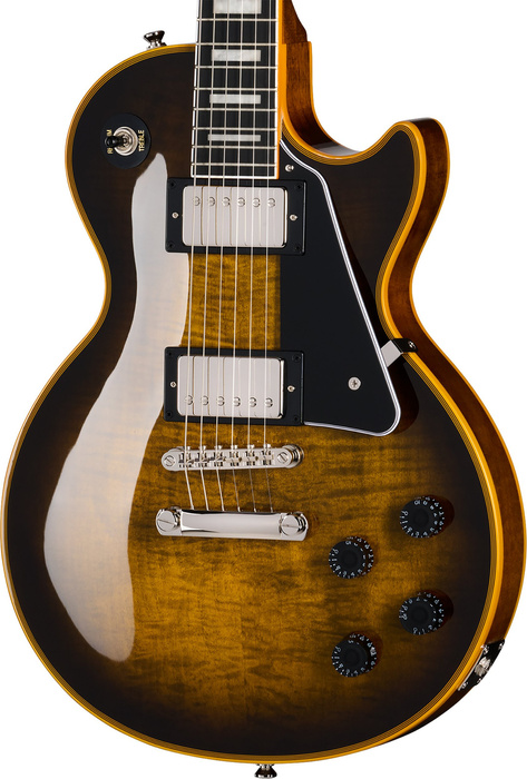 Epiphone Exclusive Les Paul Custom Widow (z Premium Gig Bag) Yellow Burst gitara elektryczna