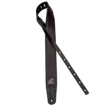 Pas do gitary skórzany Ortega OSCU-1 Dark Brown Croco ciemnobrązowy