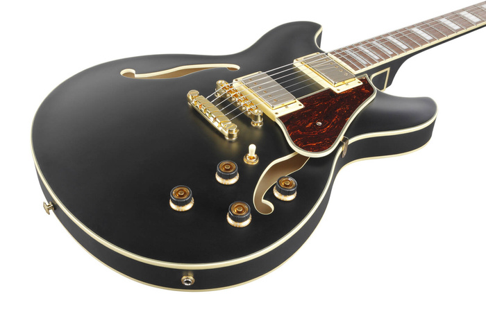 Gitara elektryczna Ibanez AS73G-BKF Artcore Hollowbody Guitar Black Flat