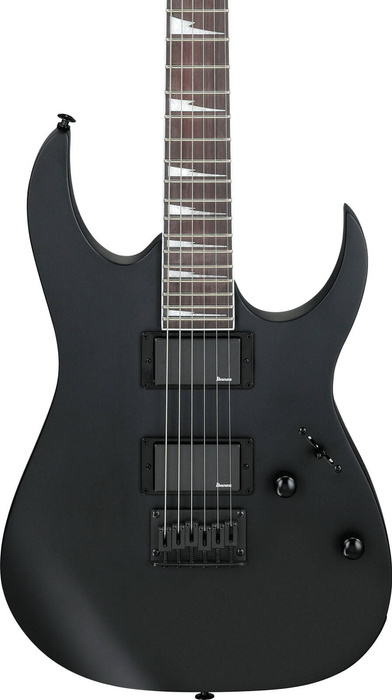 Zestaw gitara elektryczna Ibanez GRG121DX-BKF GIO Black Flat z dedykowanym pokrowcem Ibanez M300C