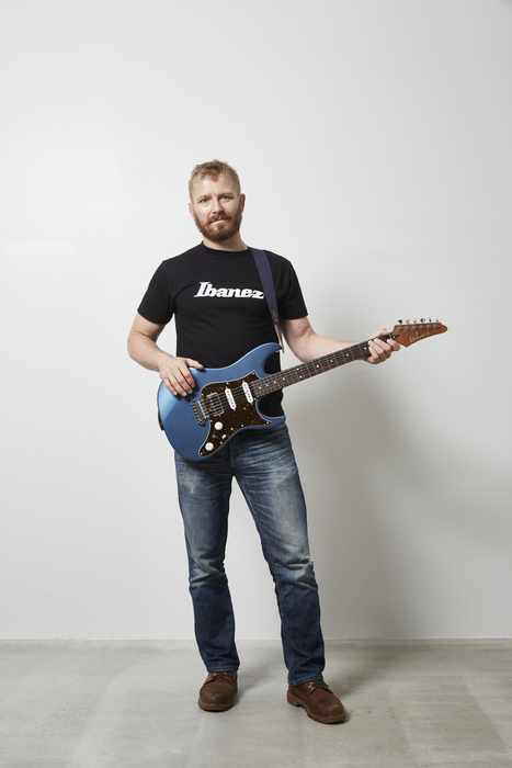 Koszulka Ibanez IBAT007L Logo czarna L
