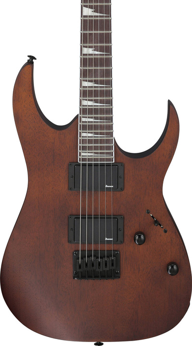 Zestaw gitara elektryczna Ibanez GRG121DX-WNF GIO Walnut Flat z dedykowanym futerałem Ibanez M300C