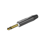 Wtyk Jack 6.3 mm mono PUREPLUG pozłacany Roxtone PJ2X-GG-PURE