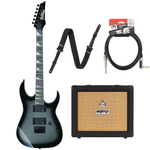 Zestaw gitara elektryczna Ibanez GRG121DX-MGS GRG superstrat z combo Orange CRUSH 20RT-BK