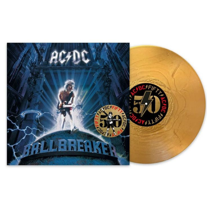 AC/DC - Ballbreaker (50th Anniversary) LP złota płyta winylowa