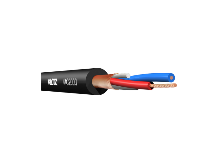 Kabel mikrofonowy Klotz MC2000 SW 2x0,22mm2