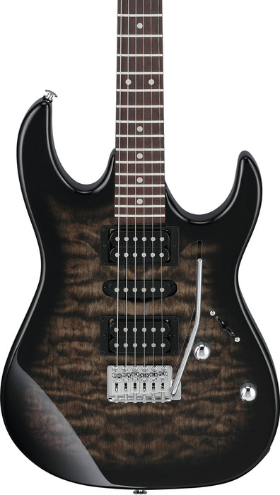 Zestaw gitara elektryczna Ibanez GRX70QA-TKS Gio z dedykowanym futerałem Ibanez M300C