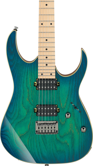 Zestaw gitara elektryczna Ibanez RG421AHM-BMT ze wzmacniaczem Marshall MG15GFX Gold i akcesoriami